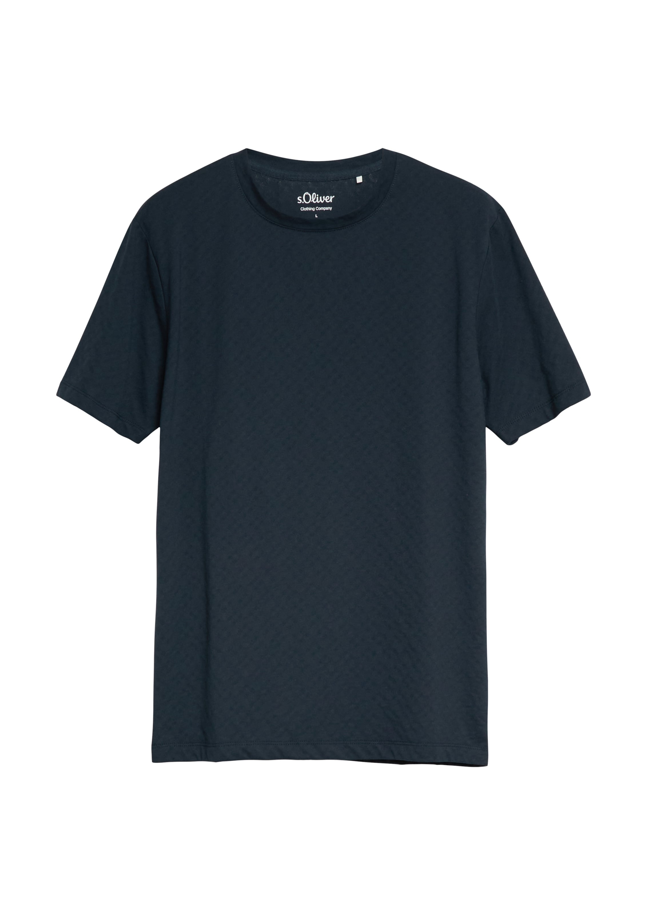 s.Oliver Shirt in Blauw: voorkant