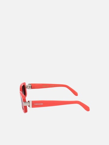 Occhiali da sole di FERRAGAMO in rosso