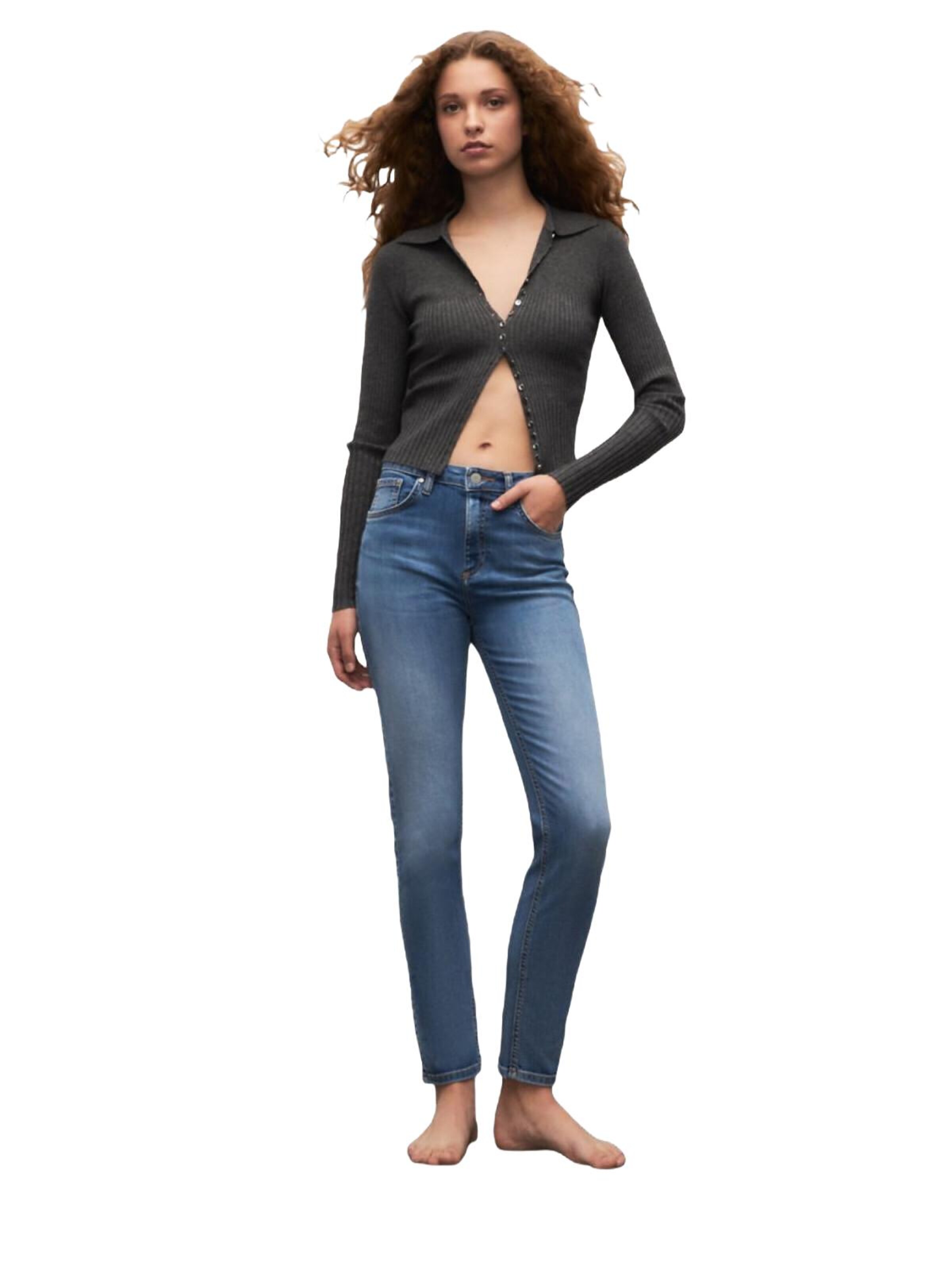 LTB Jeans Slimfit Jeans 'Ronna' in Blauw