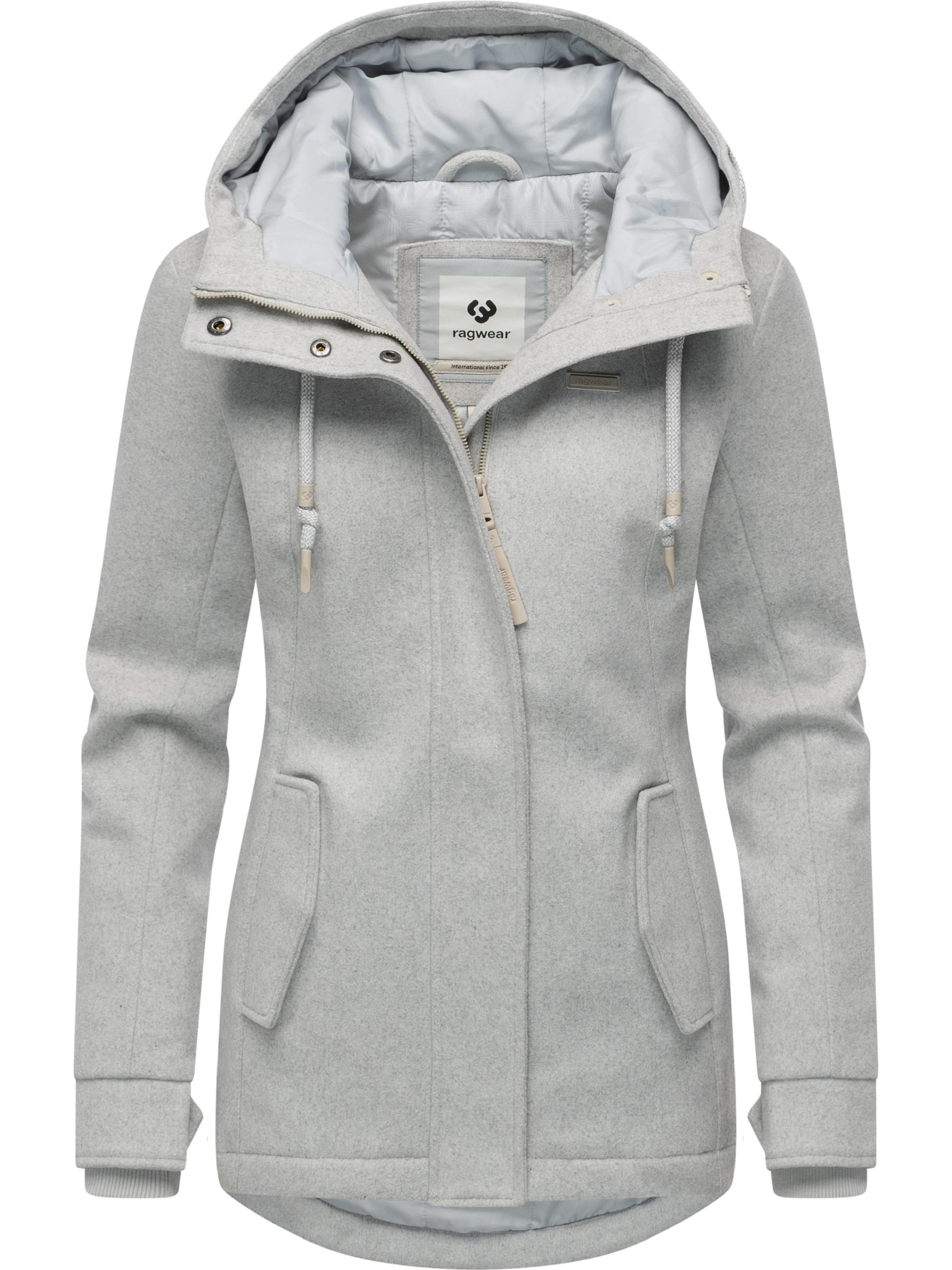 Ragwear Between-season jacket 'Monadde' in Grey