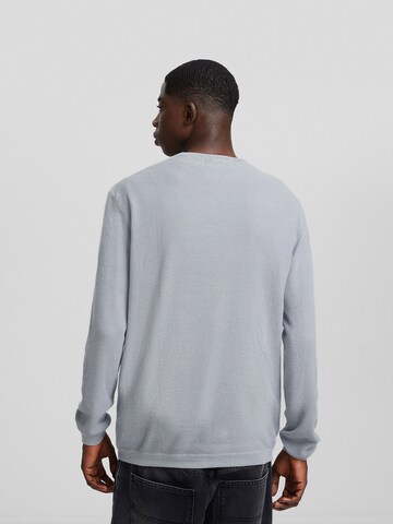 Pull-over Bershka en gris