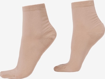 CALZEDONIA Socks in Beige: front