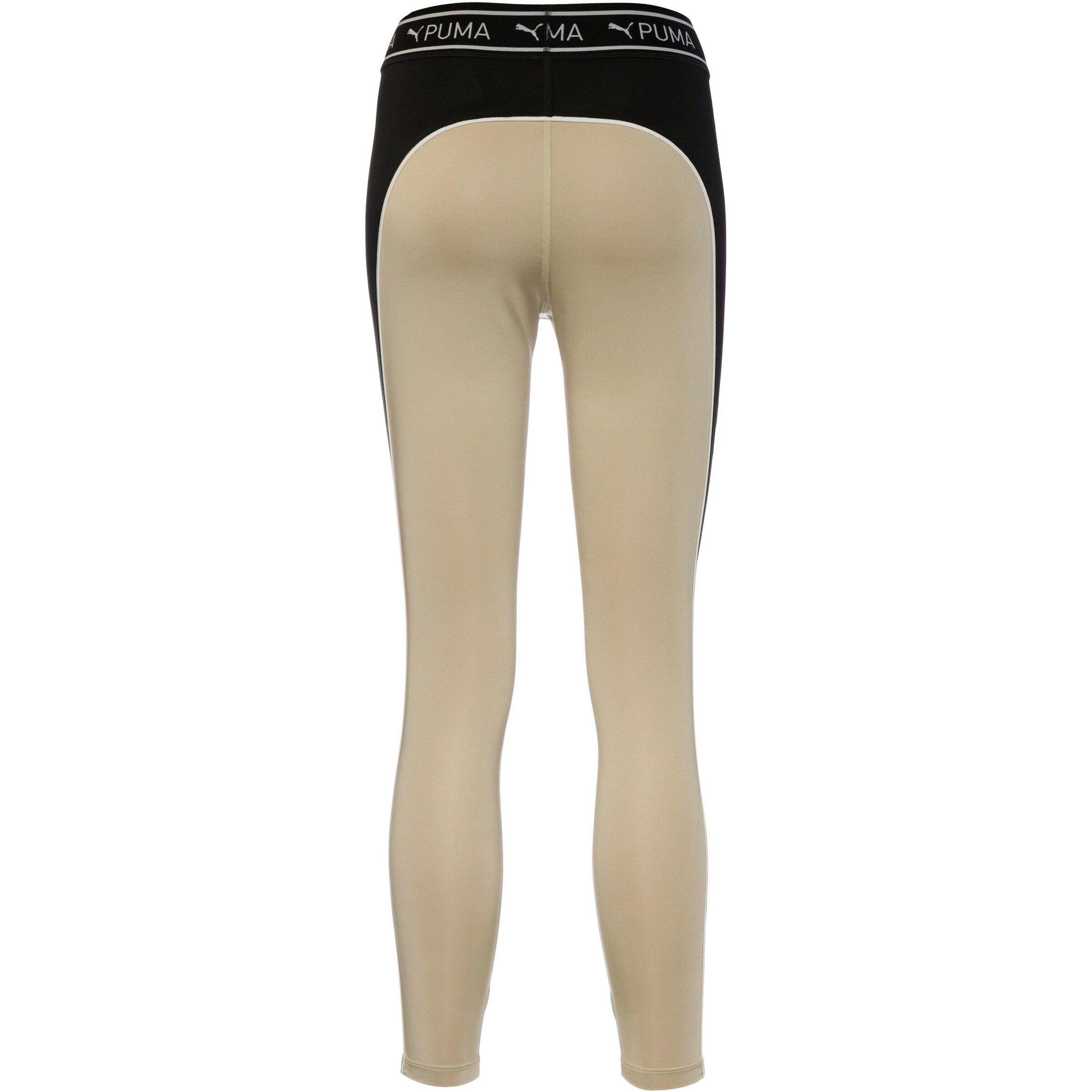PUMA Skinny Športne hlače | bež barva