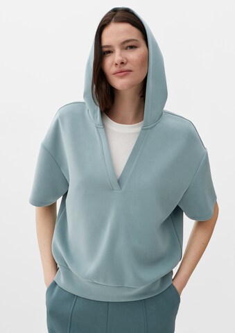 Sweat-shirt s.Oliver en bleu : devant