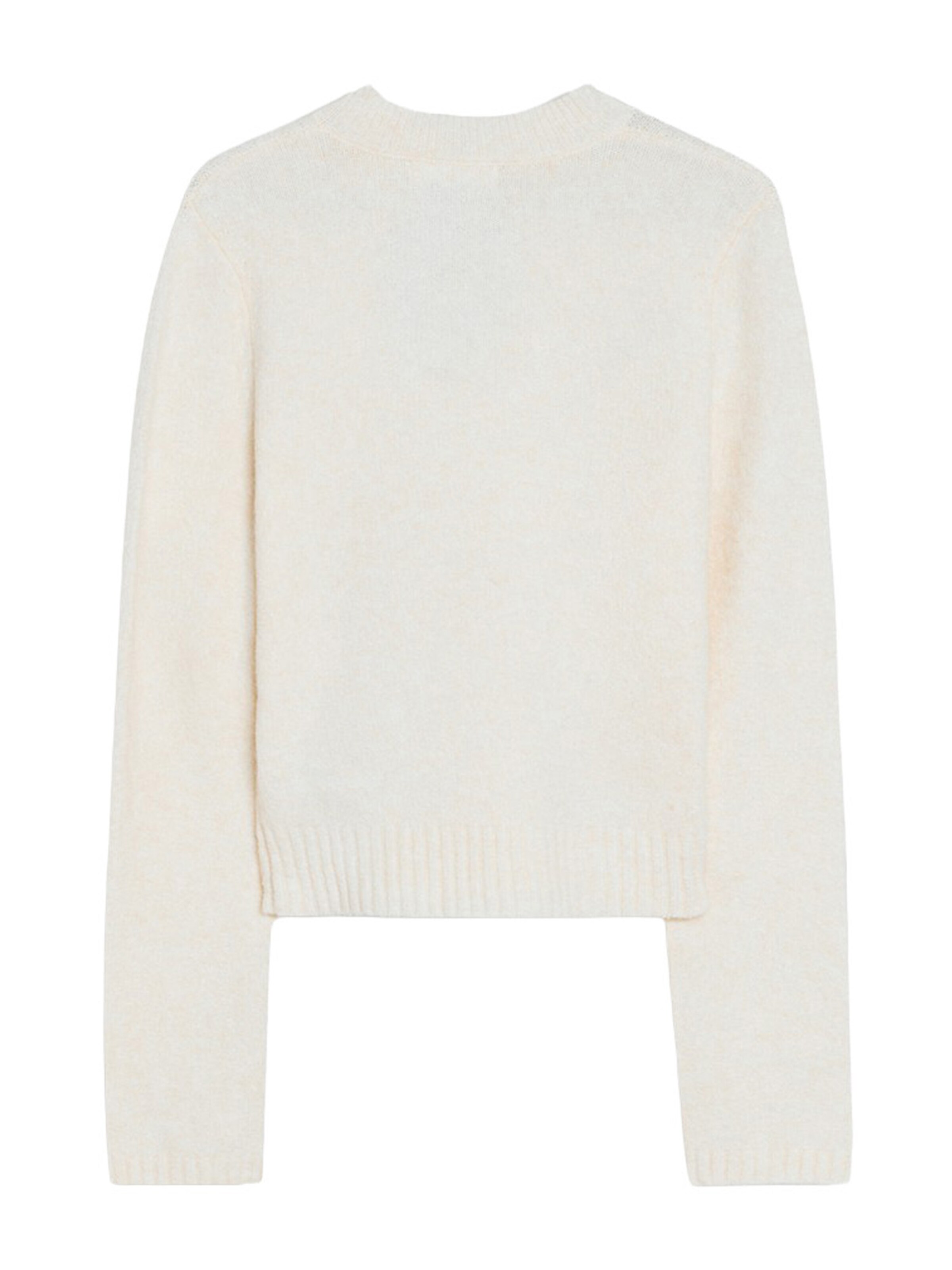 Bershka Sweater in Beige: back