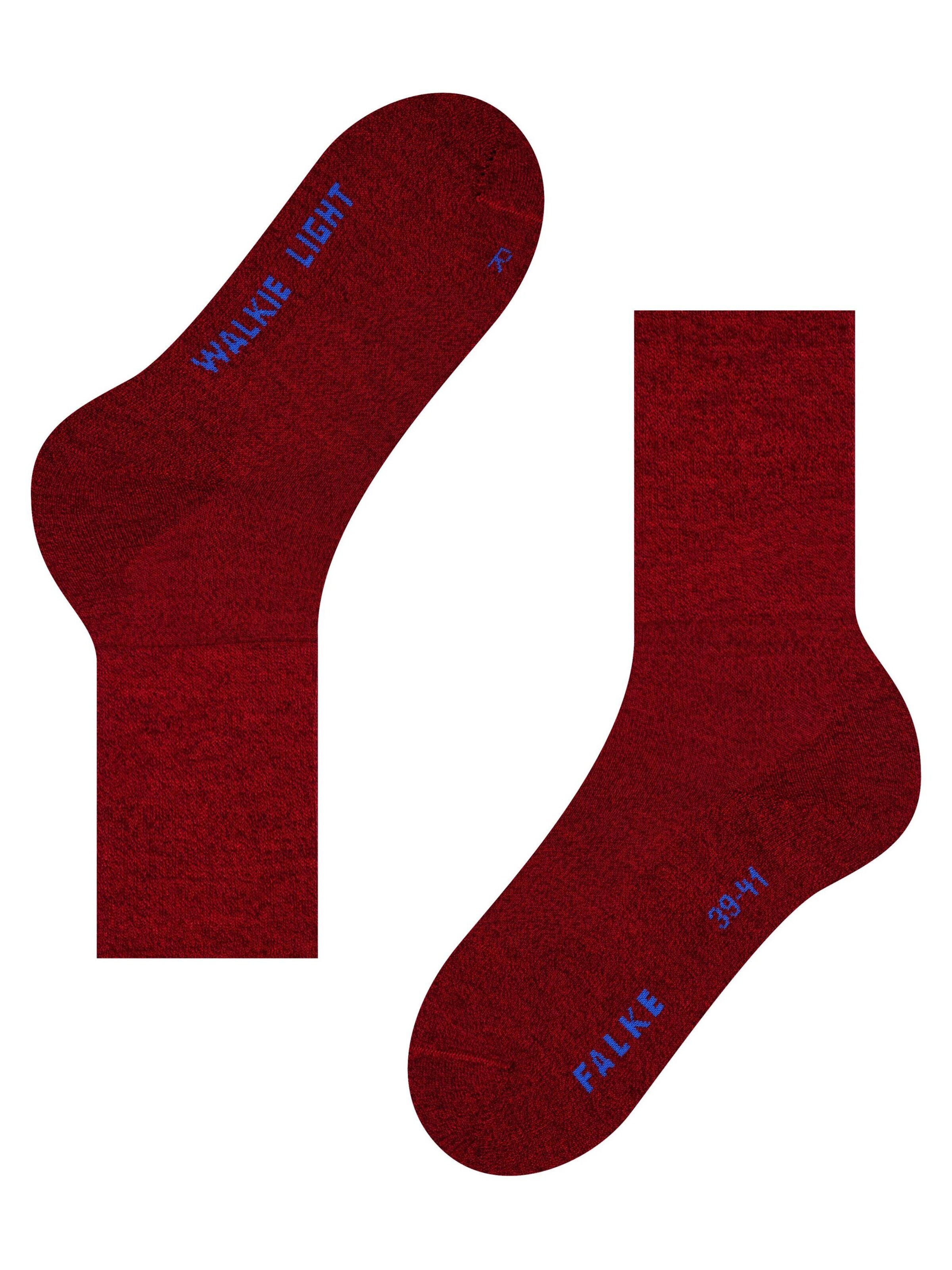FALKE Socken 'Walkie Light'‌‌ in Rot