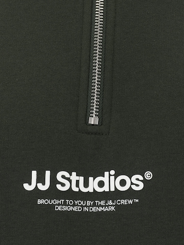 JACK & JONES Sweatshirt 'JJESOHO' in Groen