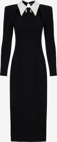 NOCTURNE Dress in Black: front