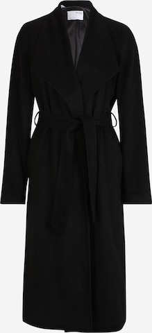 Selected Femme Tall Between-seasons coat 'ROSE' in Black: front
