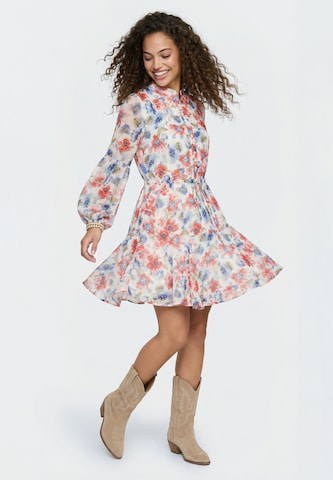 aleida - Vestido em mistura de cores: frente