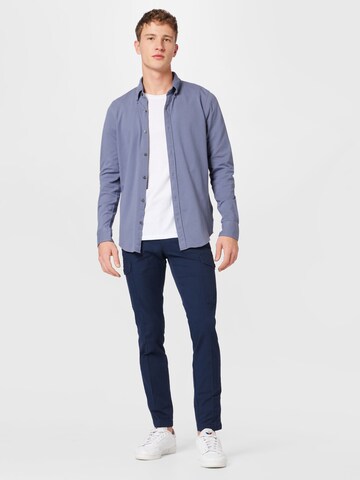 Coupe slim Pantalon cargo Dockers en bleu