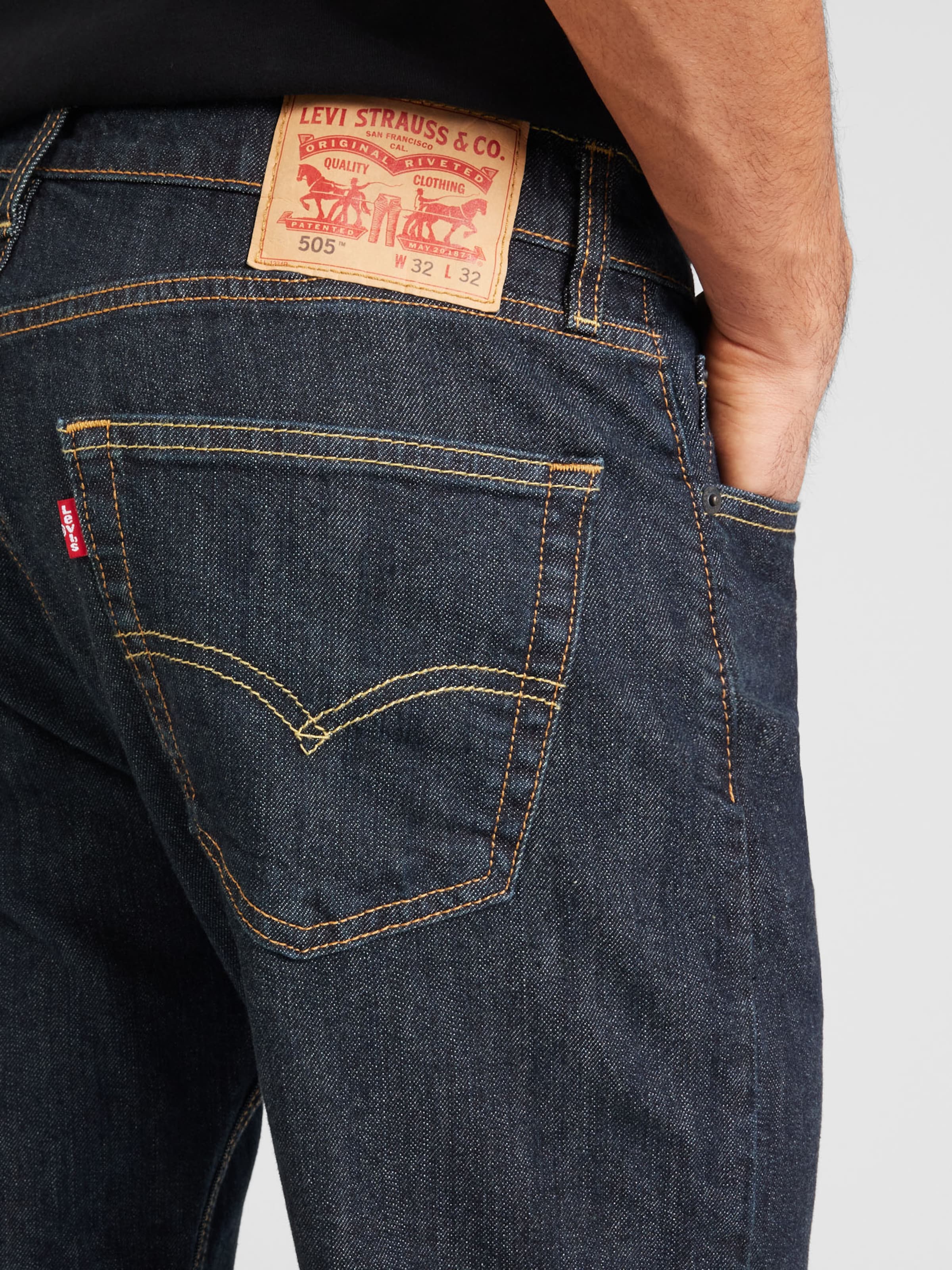 LEVI'S ® Regular Jeans '505® REGULAR' pe Albastru Noapte | ABOUT YOU