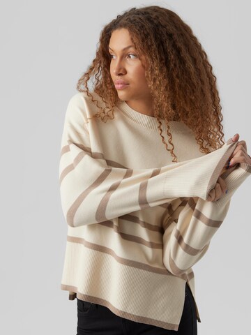 VERO MODA Pullover 'SABA' in Beige