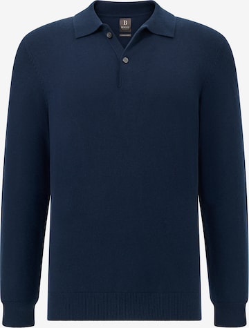 Pull-over Boggi Milano en bleu : devant