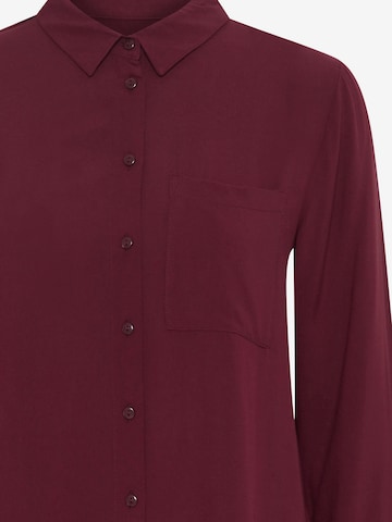 Camicia da donna 'KATE' di ICHI in rosso