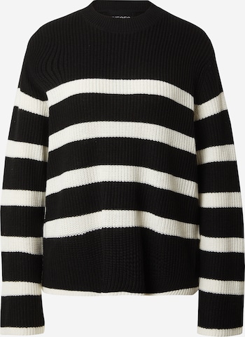 PIECES Sweater 'Sabina' in Black: front