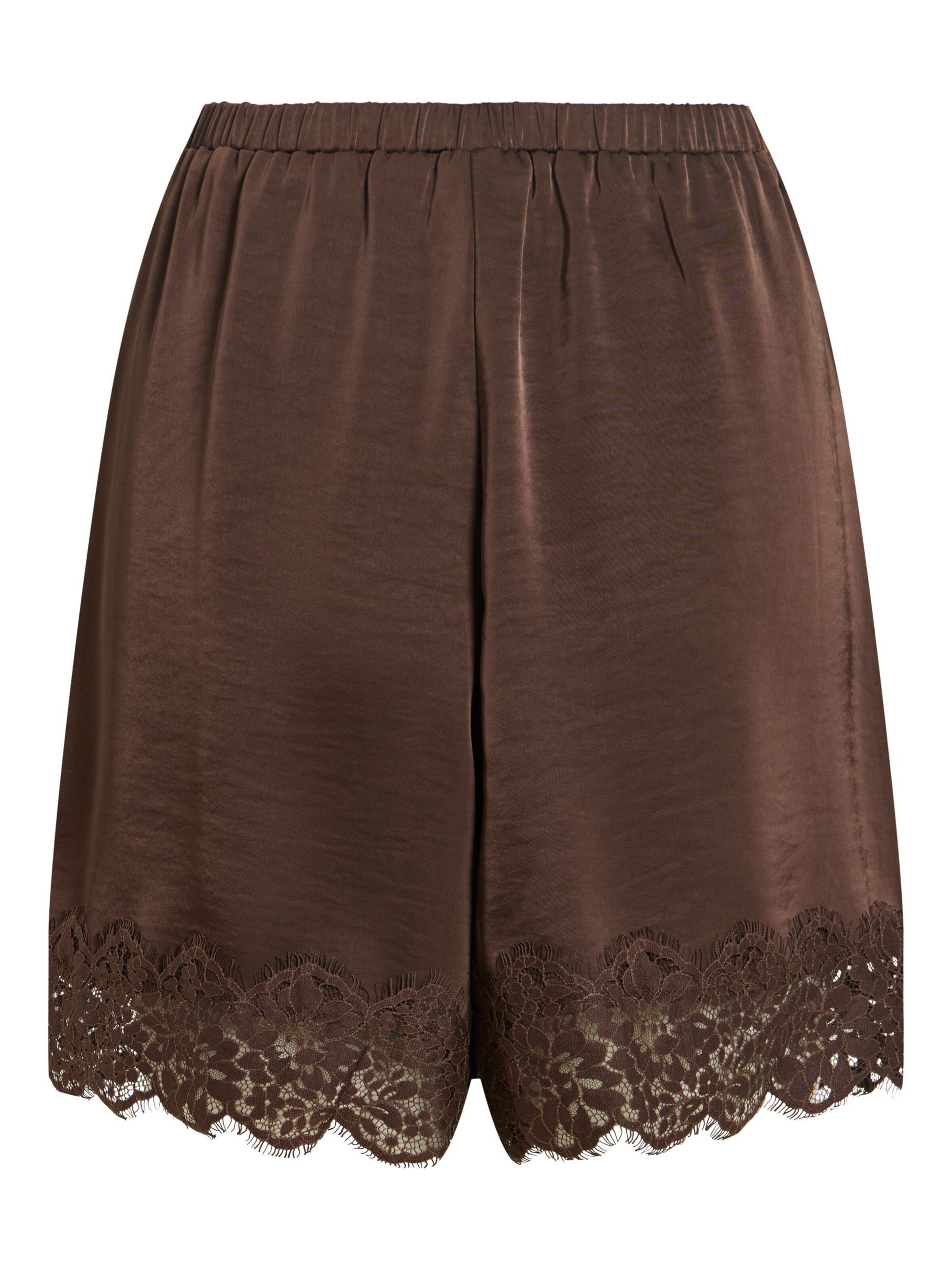 VILA - regular Pantalón en marrón