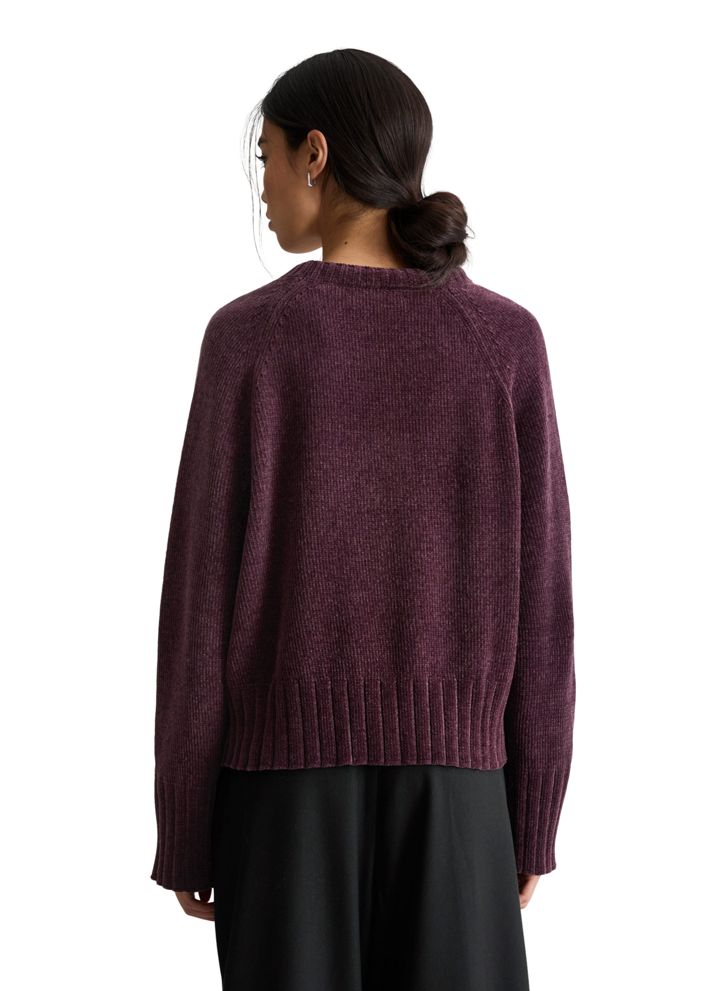 Pull-over oversize Marc O'Polo DENIM en rouge : derrière