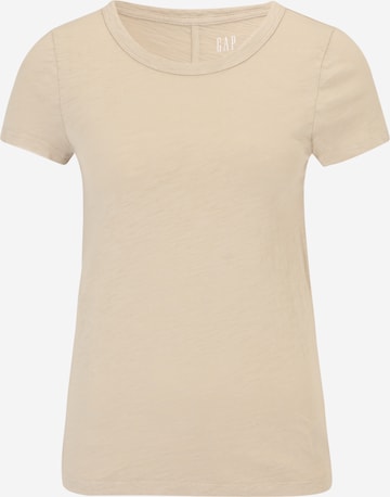 T-shirt GAP en beige : devant