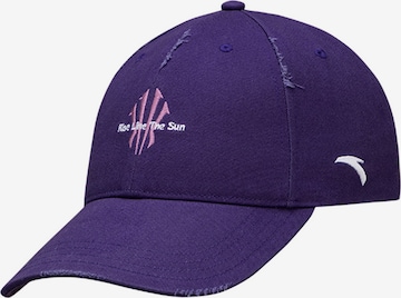 ANTA Sportcap 'ANTA KAI Baseball Cap' in Lila: Vorderseite