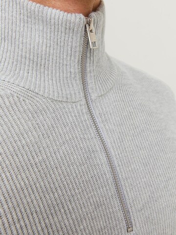 JACK & JONES Sweater 'Perfect' in Grey