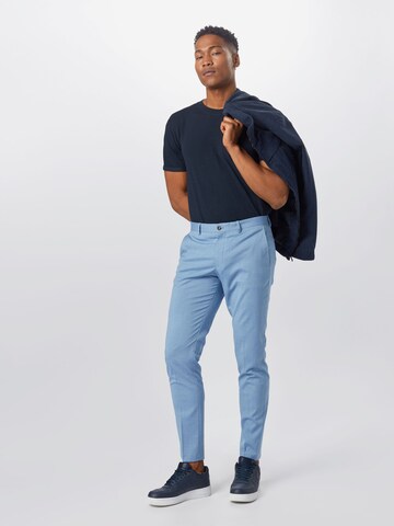 JACK & JONES Tričko – modrá