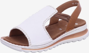 ARA - Sandalias 'Sandale Damen 1247225-14 Echtleder in weiß' en blanco: frente