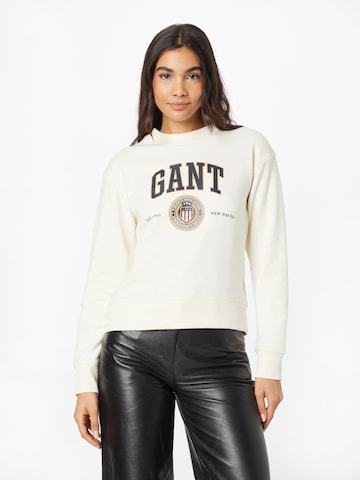 GANT Sweatshirt in Beige: predná strana