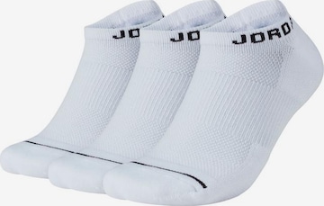 Jordan Дамски чорапи тип терлици 'Jordan Everyday Max' в бяло: отпред