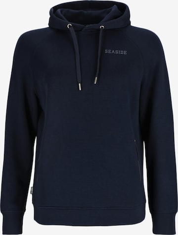 Seaside Sweatshirt 'Lounge' in Blau: Vorderseite