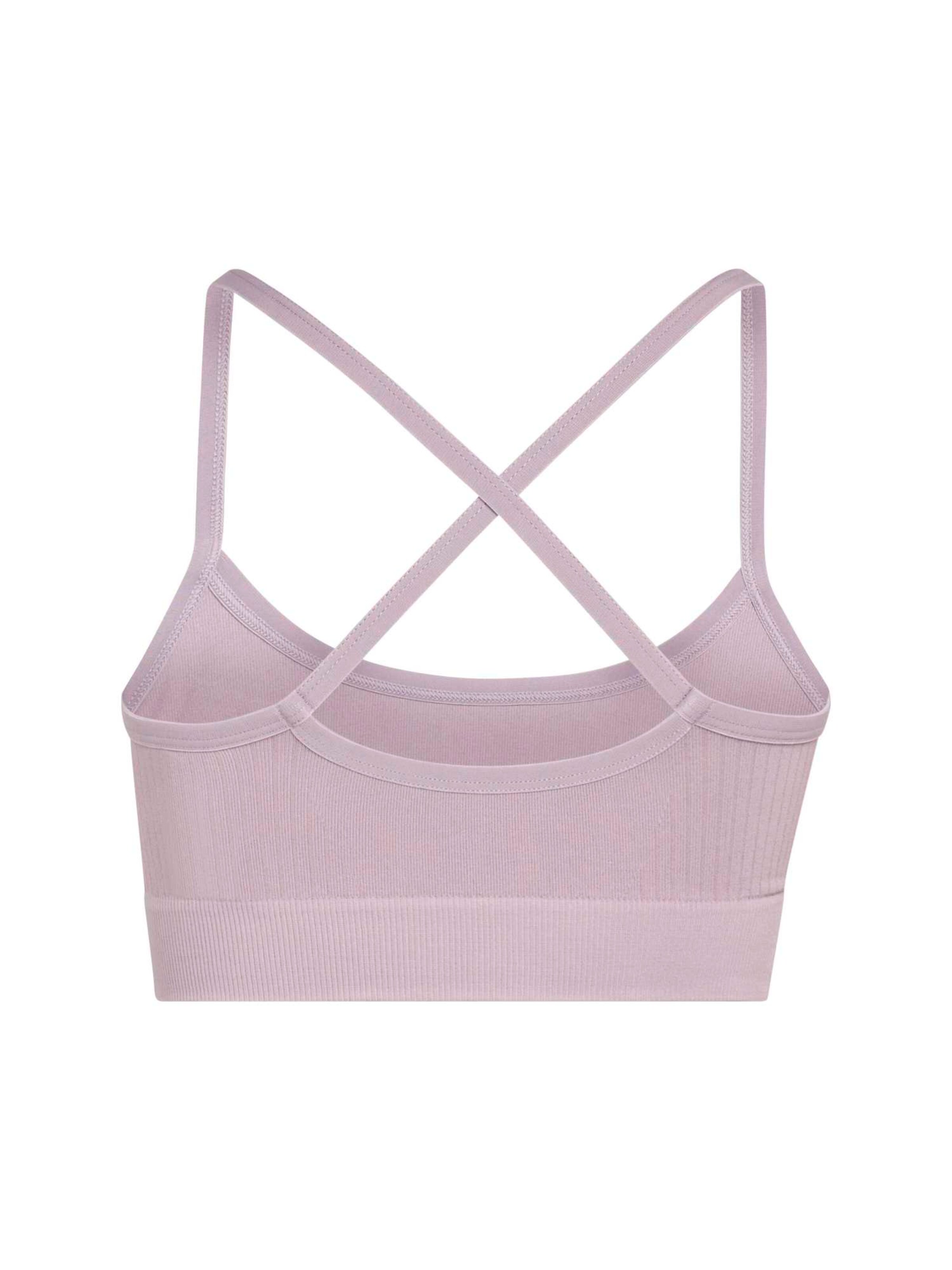 ADIDAS PERFORMANCE Bustier Sport bh in Lila