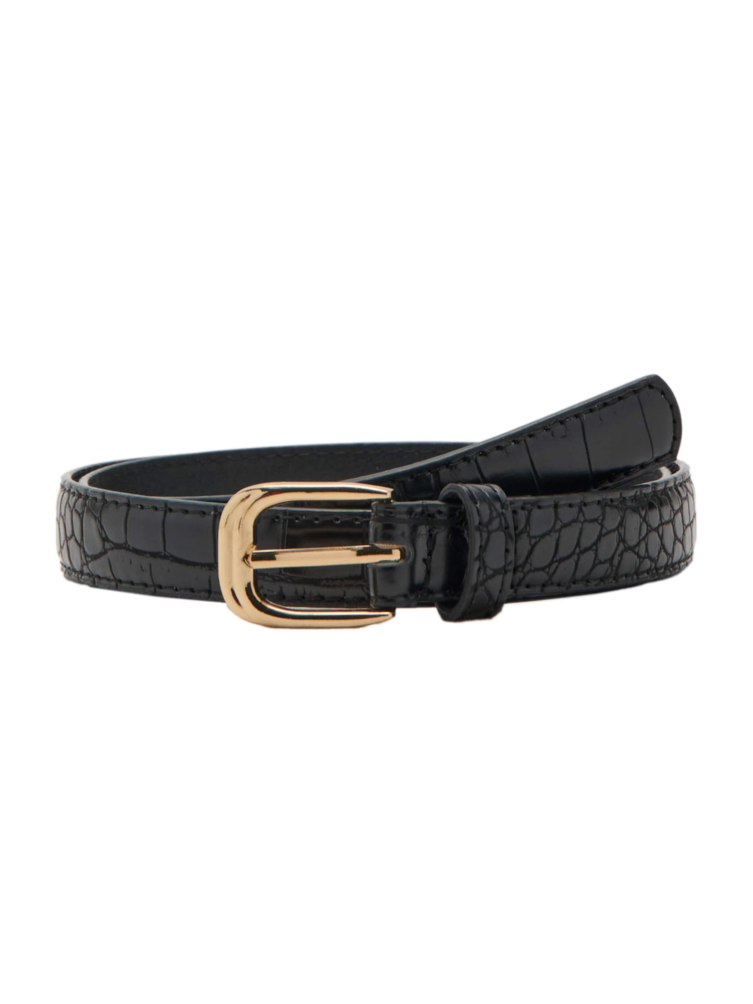 MANGO Ceinture 'MIRTA' en 75 en noir, Vue avec produit