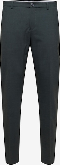 SELECTED HOMME Pantalón de pinzas 'Elon' en verde oscuro, Vista del producto