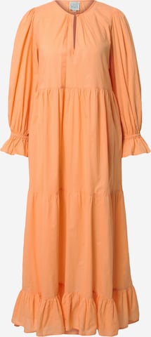 Line of Oslo Dress 'Muse' in Orange: front