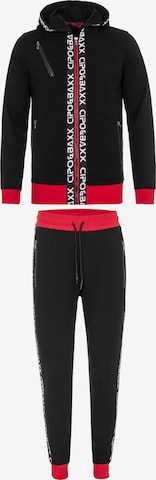 Survêtement CIPO & BAXX en noir : devant