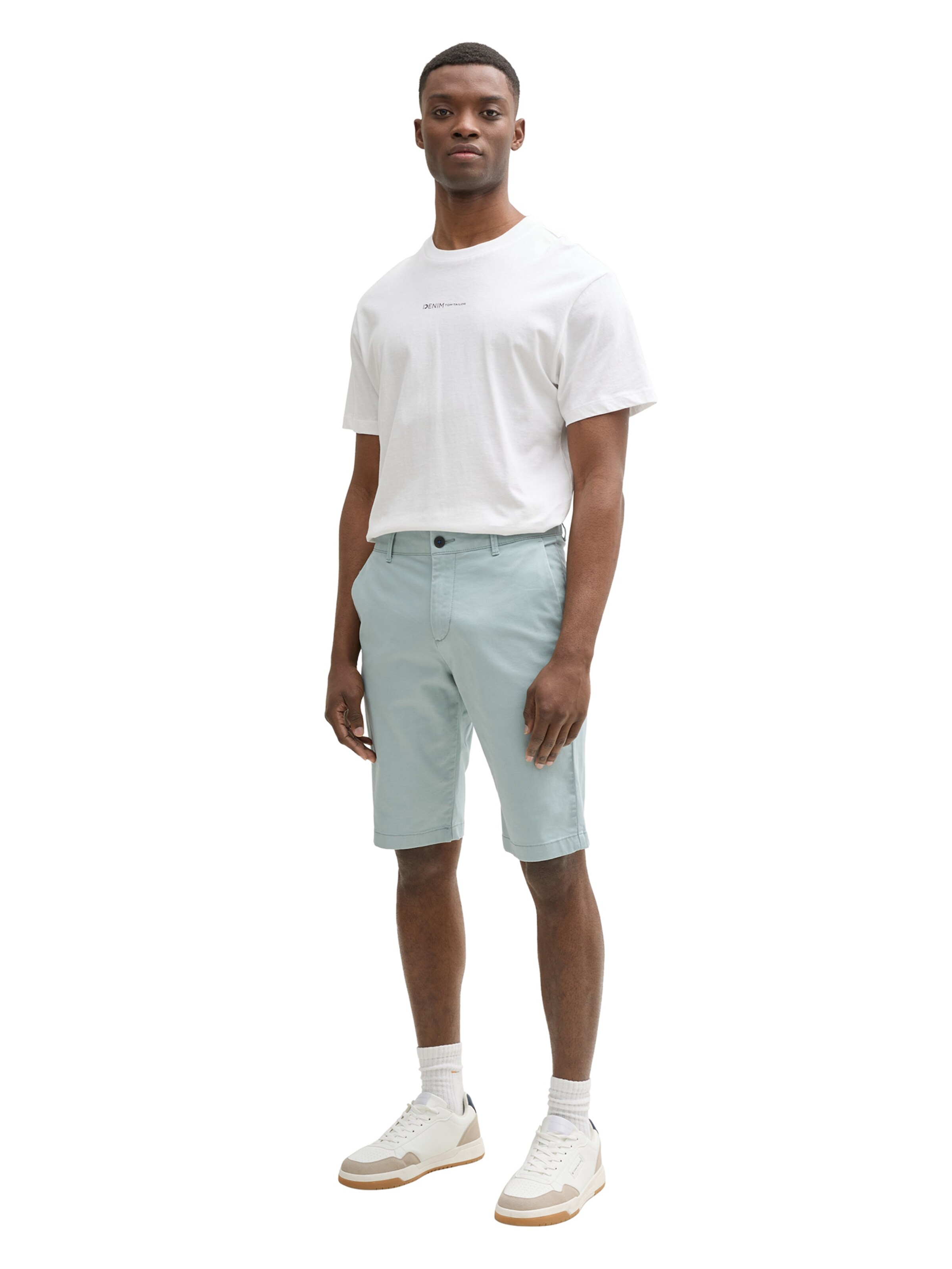 Regular Tricou de la TOM TAILOR DENIM pe albastru