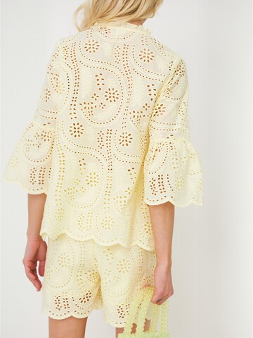T-shirt ' Brizacras ' Crās en beige