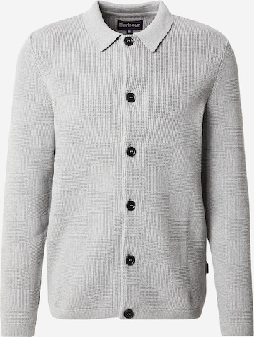 Barbour Neuletakki värissä harmaa: etupuoli