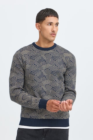 Pull-over 'BHCIDO' BLEND en bleu : devant