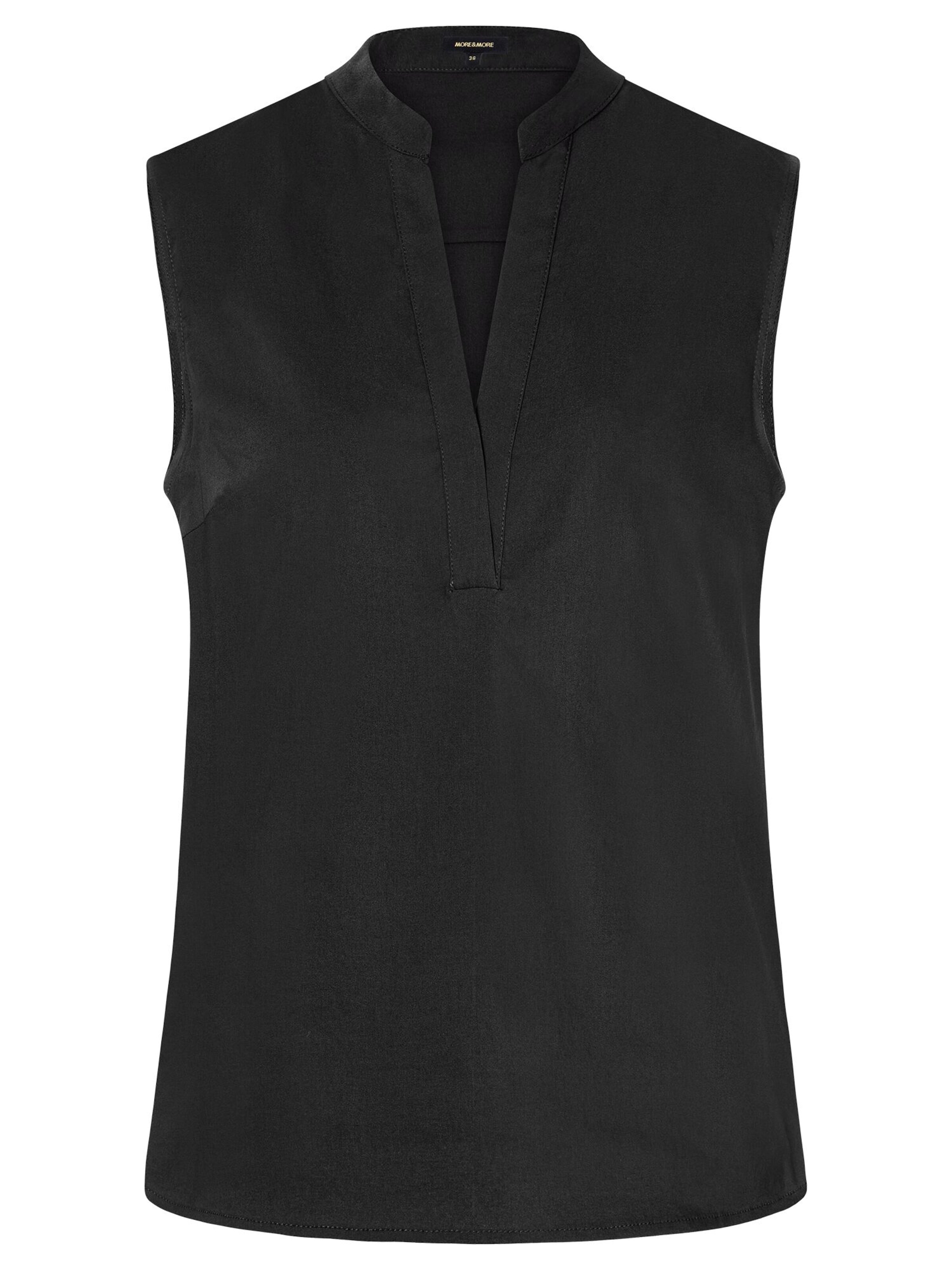 MORE & MORE Μπλούζα σε μαύρο: μπροστά