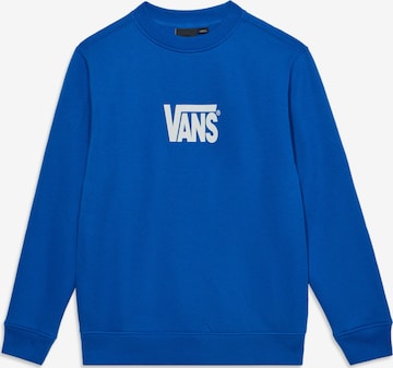 VANS Sweatshirt in Blue: front