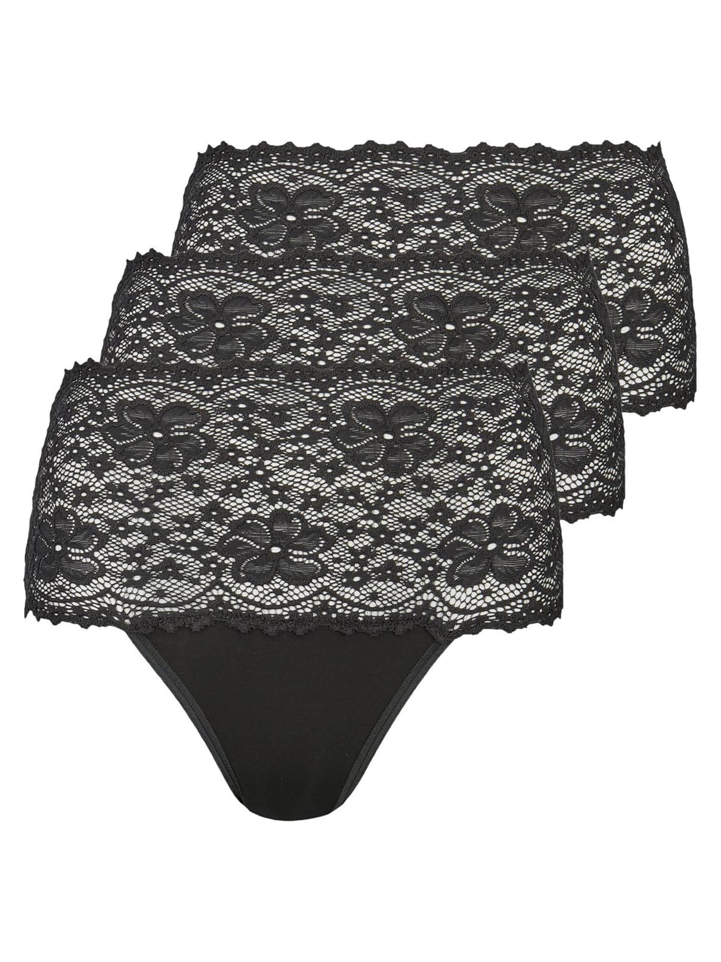 Nina von C. Slip 'Millefleurs'‌‌‌‌‌ in Schwarz: Vorderseite
