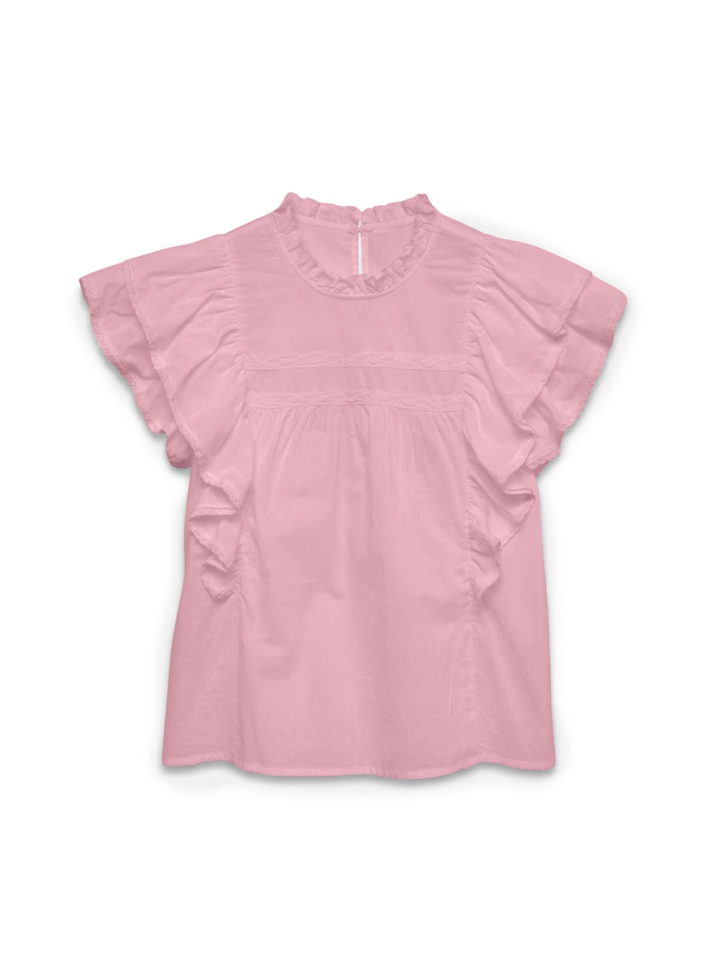 VERO MODA Blouse 'VMElix' in Pink: front