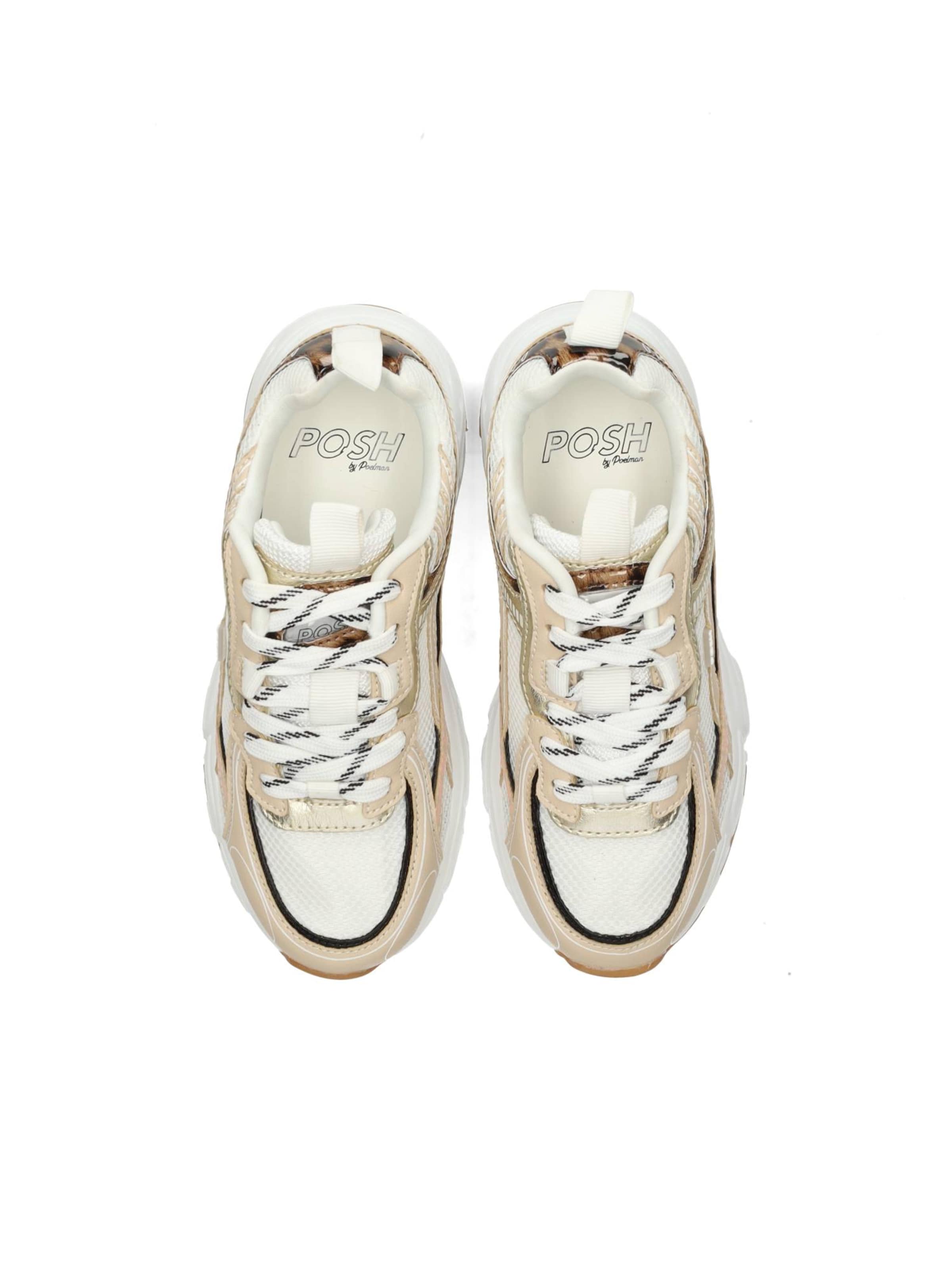 POSH by Poelman Sneakers in Beige