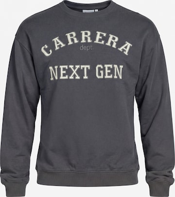Carrera Jeans Sweatshirt 'Replica Boxy' in Grau: Vorderseite