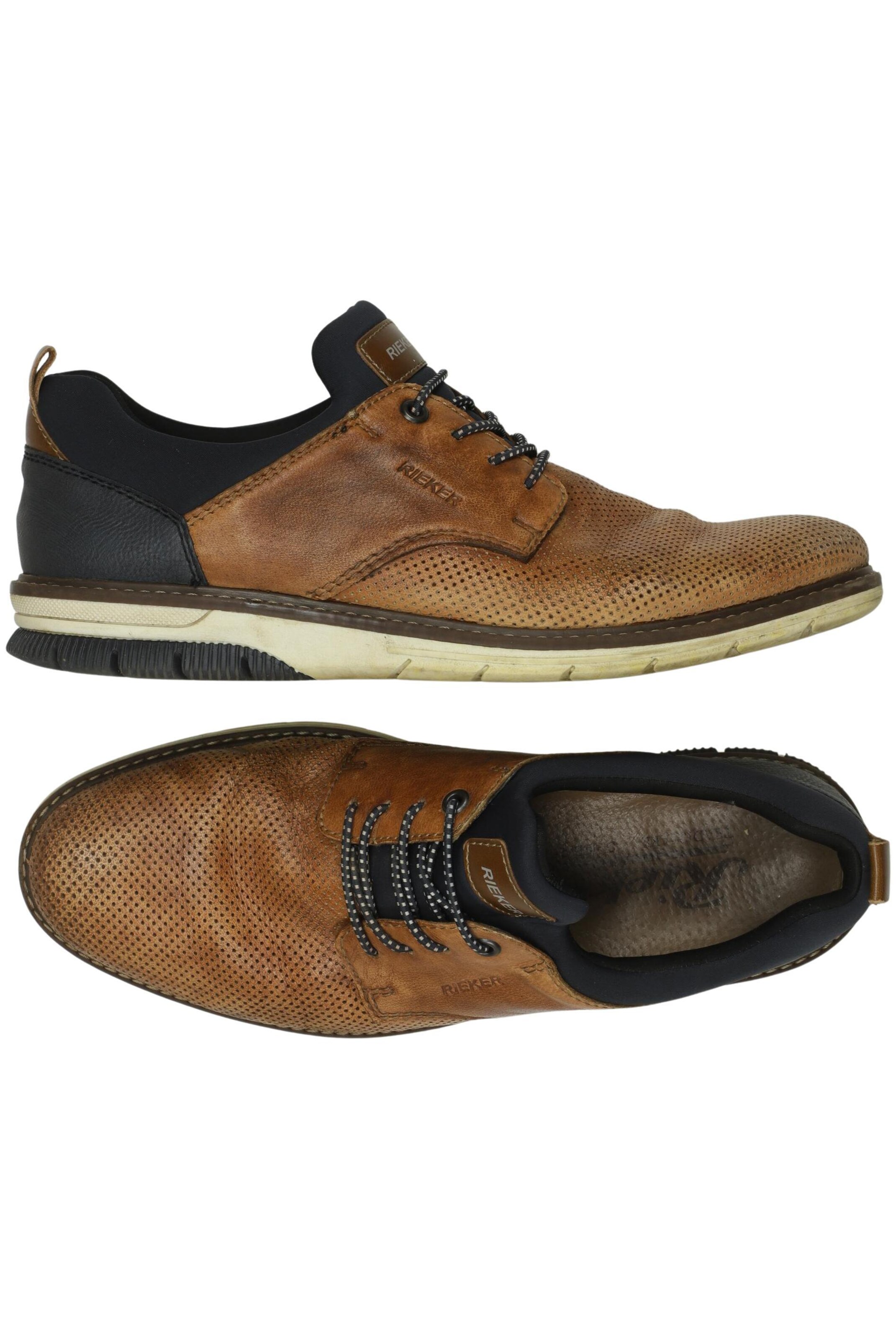 Rieker Flats & Loafers in 42 in Brown: front