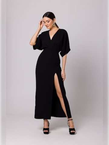 Makover - Vestido en negro: frente