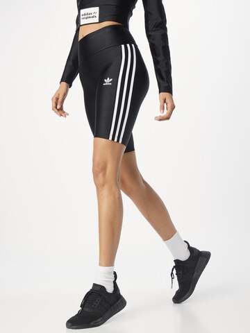 ADIDAS ORIGINALS Skinny Leggings 'Always Original Bike' in Black: front