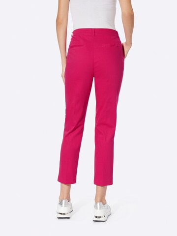 Coupe slim Pantalon heine en rose