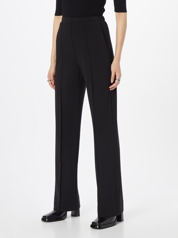 Max Mara Leisure - regular Pantalón 'GHIRBA' en negro: frente